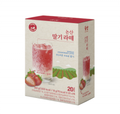 꽃샘 논산딸기라떼 20T